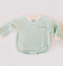 Load image into Gallery viewer, Orcas Lucille Quilted Sweatshirt Romper