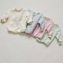 Load image into Gallery viewer, Orcas Lucille Quilted Sweatshirt Romper