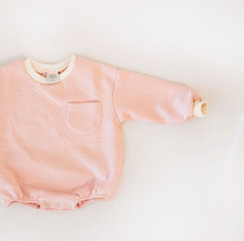 Load image into Gallery viewer, Orcas Lucille Quilted Sweatshirt Romper