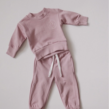 Load image into Gallery viewer, Happy Face Jogger Unisex - Orchid