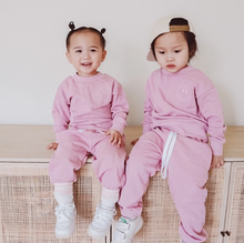 Load image into Gallery viewer, Happy Face Jogger Unisex - Orchid