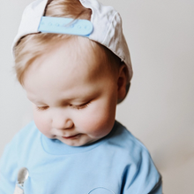 Load image into Gallery viewer, Happy Face Jogger Unisex - Cerulean