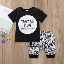 Load image into Gallery viewer, Mama&#39;s Boy Graphic 2-Piece Set
