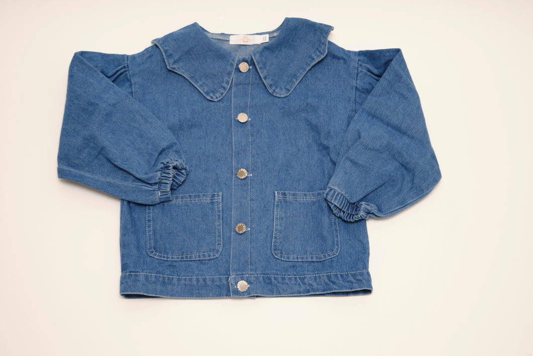Saints Ruffled Trim ballon Sleeve Jacket