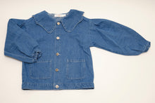 Load image into Gallery viewer, Saints Ruffled Trim ballon Sleeve Jacket
