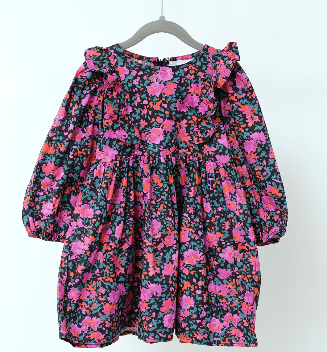 Chole's Long Sleeves Floral Dress