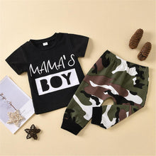 Load image into Gallery viewer, Mama&#39;s Boy Camo 2-Piece Set
