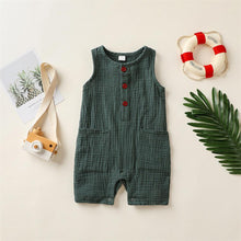 Load image into Gallery viewer, Hanging Around Romper - Dark Green
