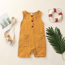 Load image into Gallery viewer, Hanging Around Romper - Canary
