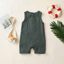 Load image into Gallery viewer, Hanging Around Romper - Dark Green
