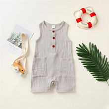 Load image into Gallery viewer, Hanging Around Romper - Grey
