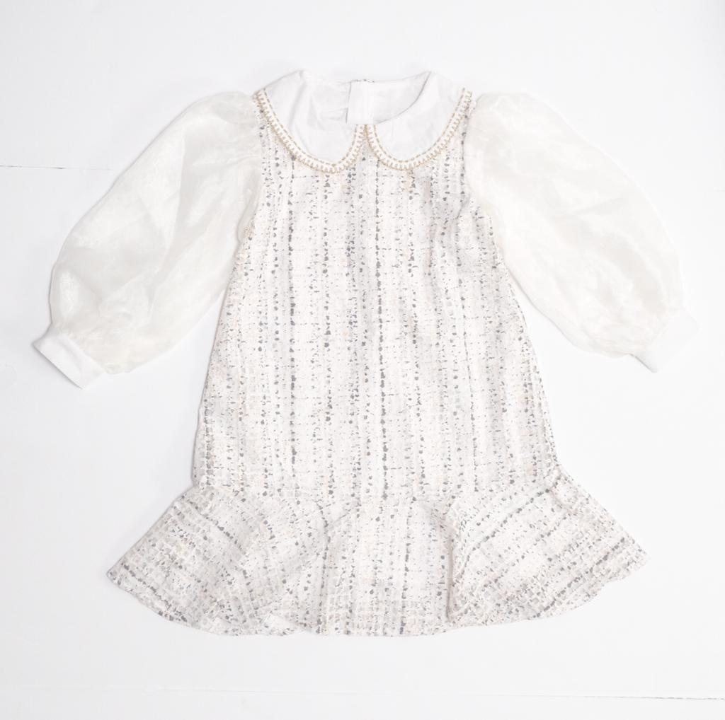 Saint's Collar Lace Dress